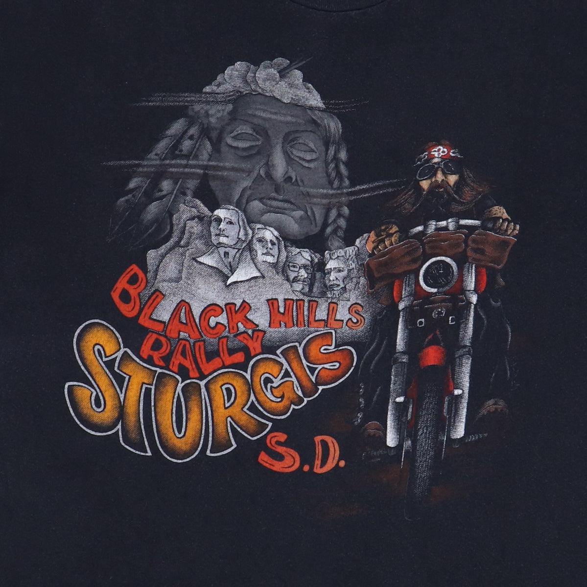 1980s Black Hills Rally Sturgis South Dakota Shirt