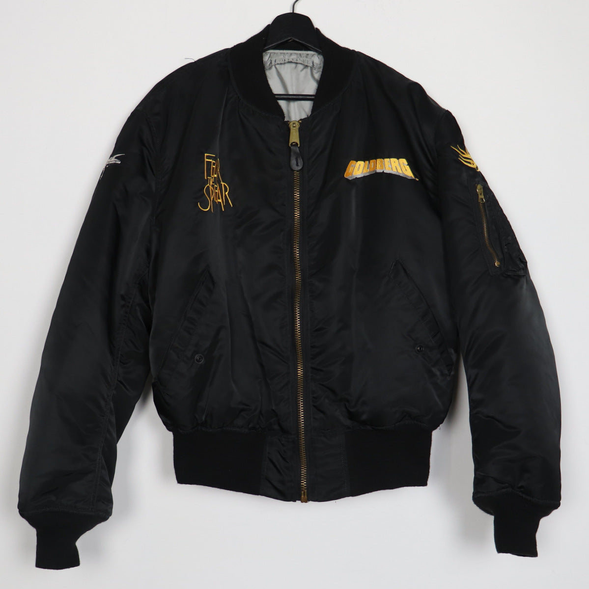 1990s Goldberg Fear The Spear Bomber Jacket