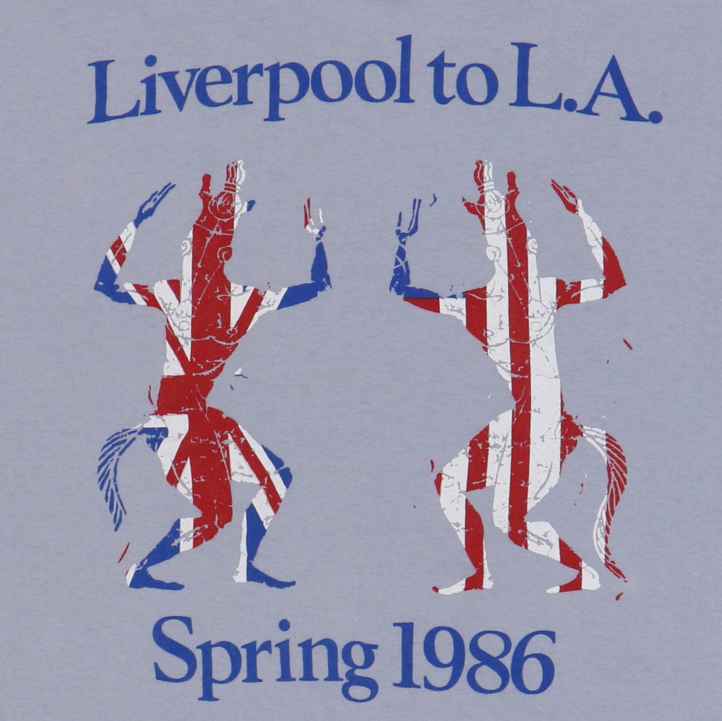 1986 Echo & The Bunnymen Spring Tour Shirt