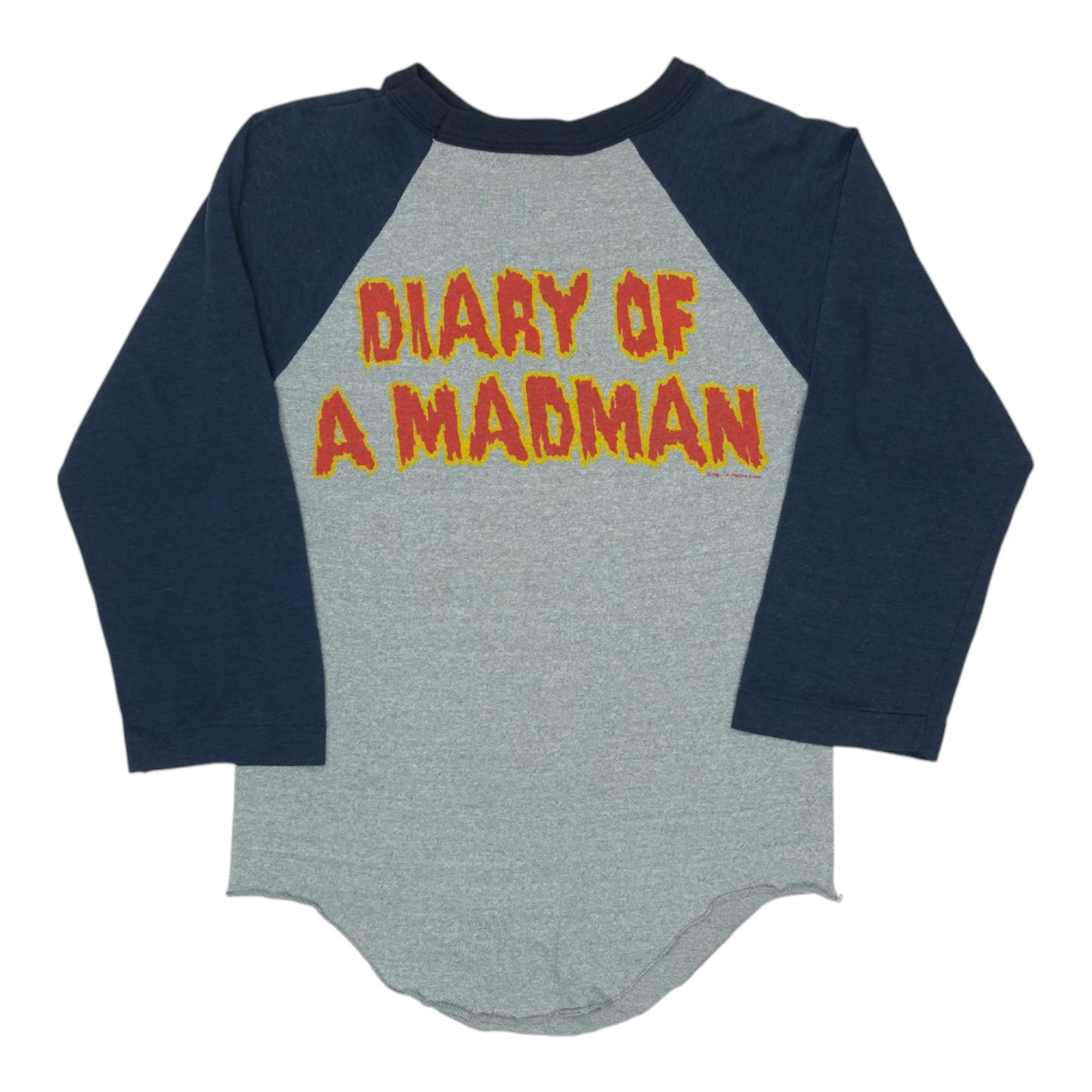1981 Ozzy Osbourne Diary Of A Madman Jersey Shirt