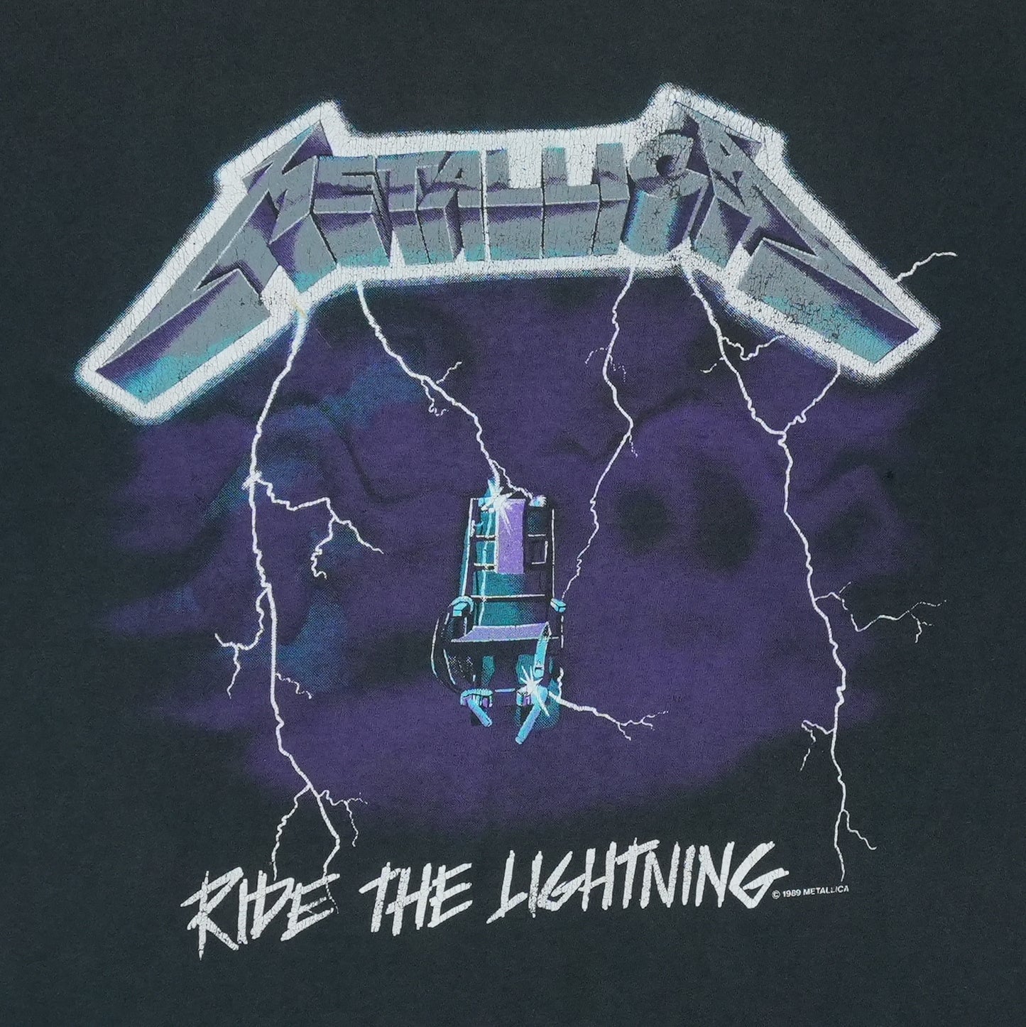 1989 Metallica Ride The Lightning Kill Em All Shirt