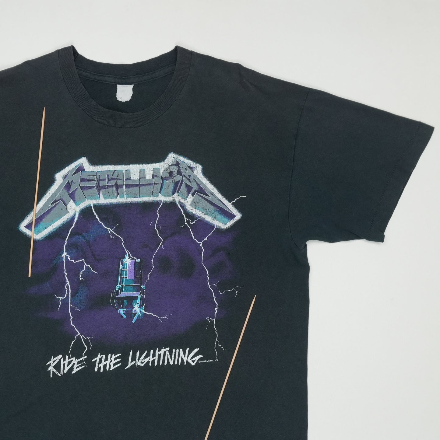 1989 Metallica Ride The Lightning Kill Em All Shirt