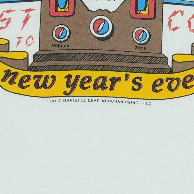 1991 Grateful Dead New Year's Eve Concert Shirt