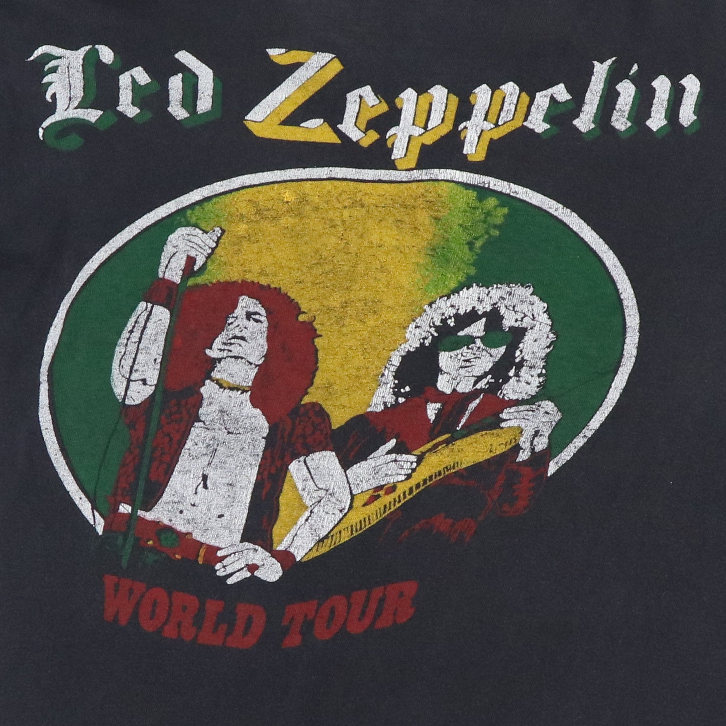 1977 Led Zeppelin World Tour Shirt
