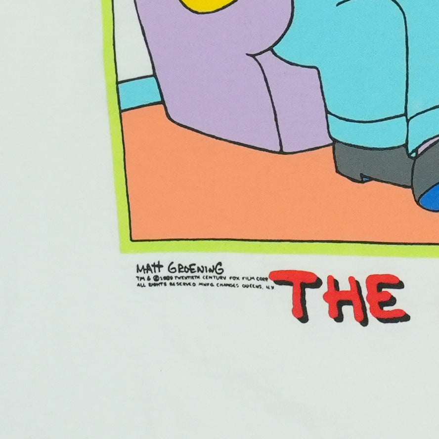 1989 The Simpsons Family Bonding Shirt