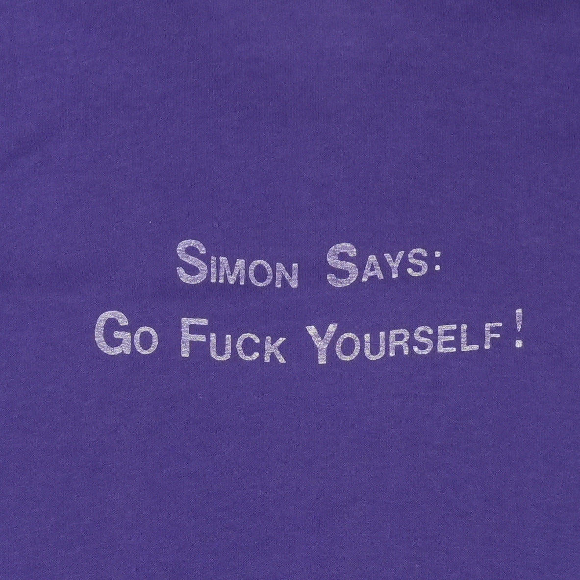 1980s George Carlin Simon Says GFY Shirt