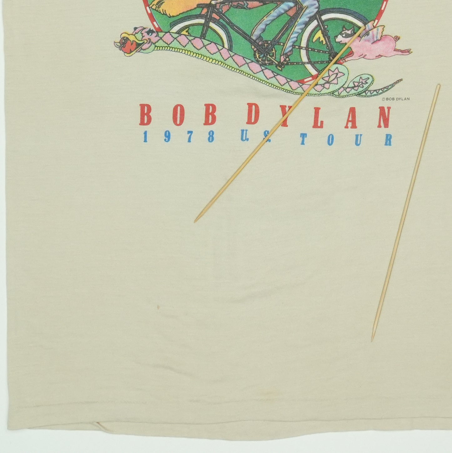 1978 Bob Dylan US Tour Shirt