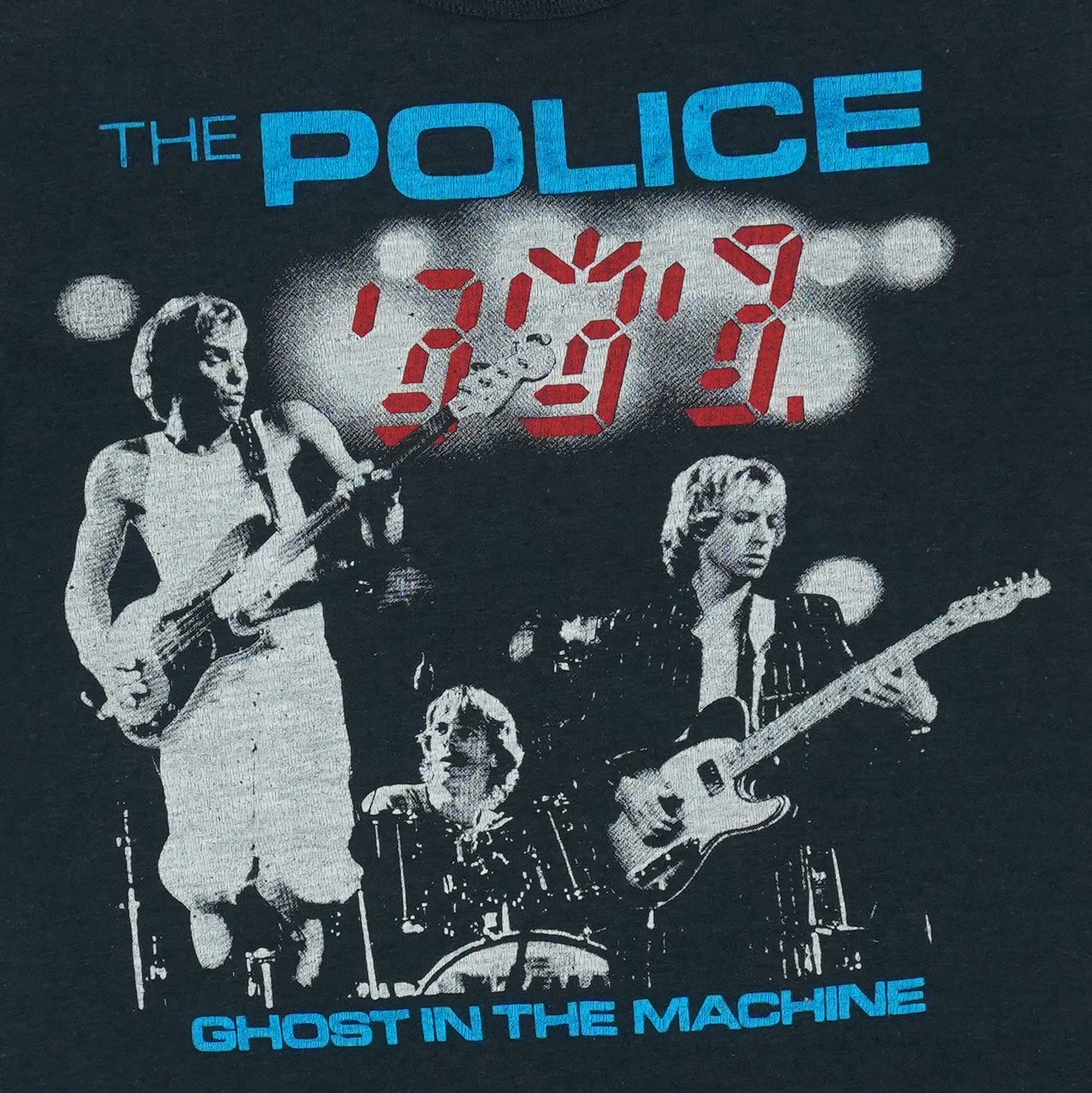 1981 The Police Ghost In The Machine Tour Shirt