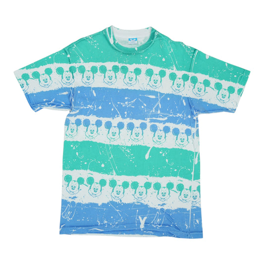 1980s Disney Mickey Mouse All Over Print Shirt