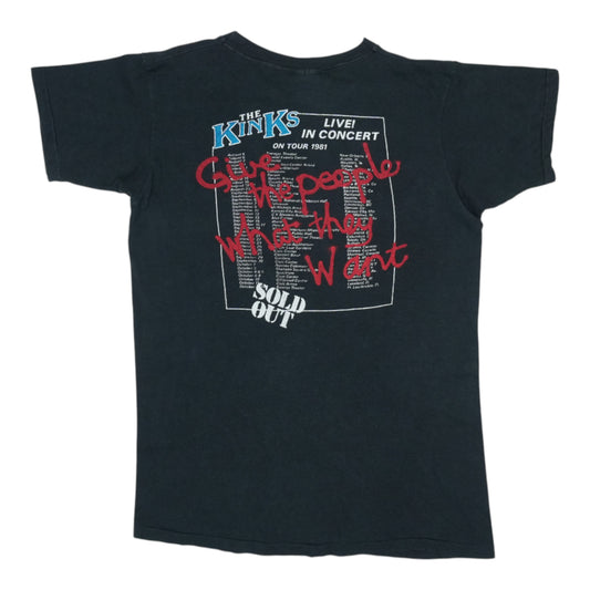 1981 The Kinks Tour Shirt