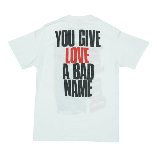 1986 Bon Jovi You Give Love A Bad Name Shirt