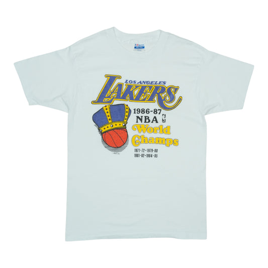 1987 Los Angeles Lakers World Champs Shirt