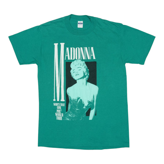 1987 Madonna Who's That Girl Tour Shirt