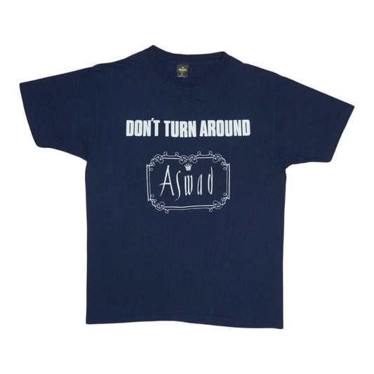 1988 Aswad Don't Turn Around Island Records Promo Shirt