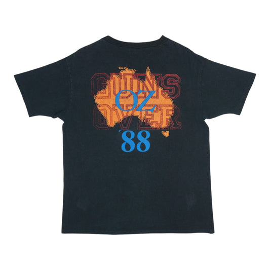 1988 Guns N Roses Appetite For Destruction Australian Tour Shirt