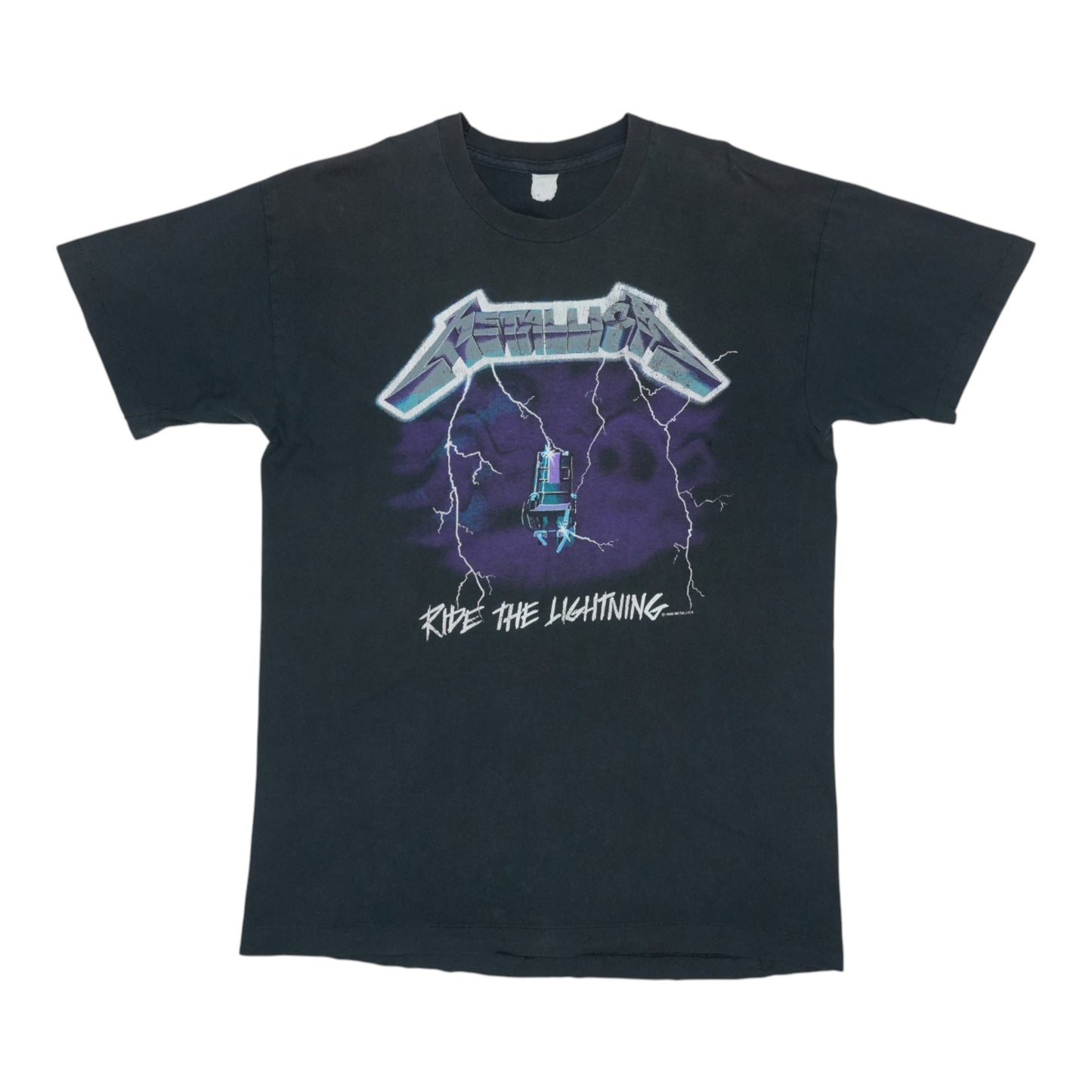 1989 Metallica Ride The Lightning Kill Em All Shirt