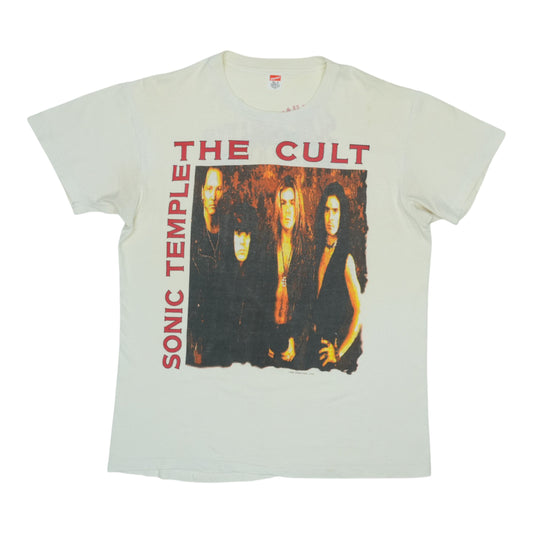 1989 The Cult Sonic Temple Tour Shirt