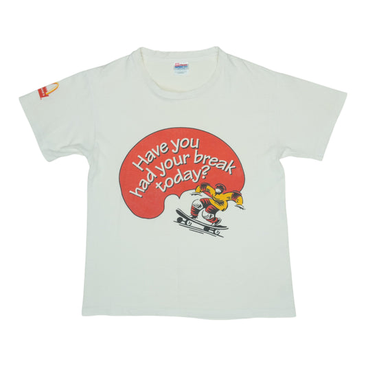 1990s McDonalds Have You Had Your Break Today Shirt