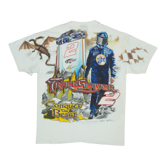 1990s Rusty Wallace Track Slayer All Over Print Shirt