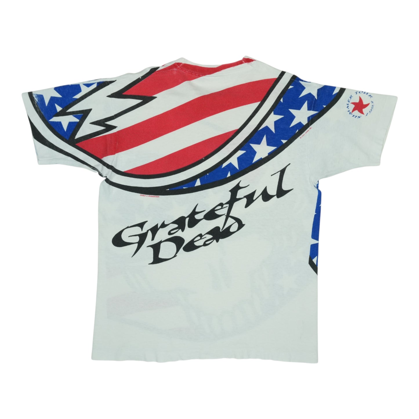 1993 Grateful Dead Pinkerton All Over Print Shirt