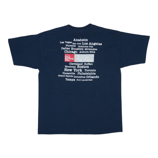 2004 Phil Collins Final Farewell Tour Shirt