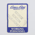 1980s George Benson Backstage Pass