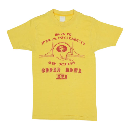 1982 San Francisco 49ers Super Bowl Shirt