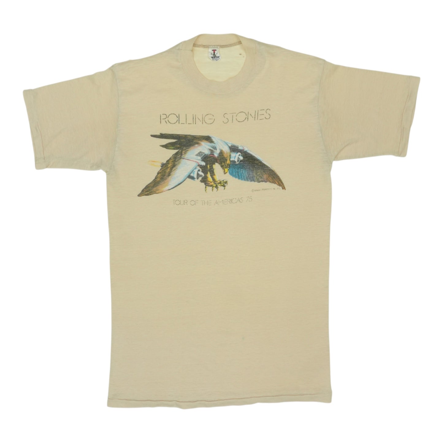 1975 Rolling Stones Tour Of The Americas Shirt