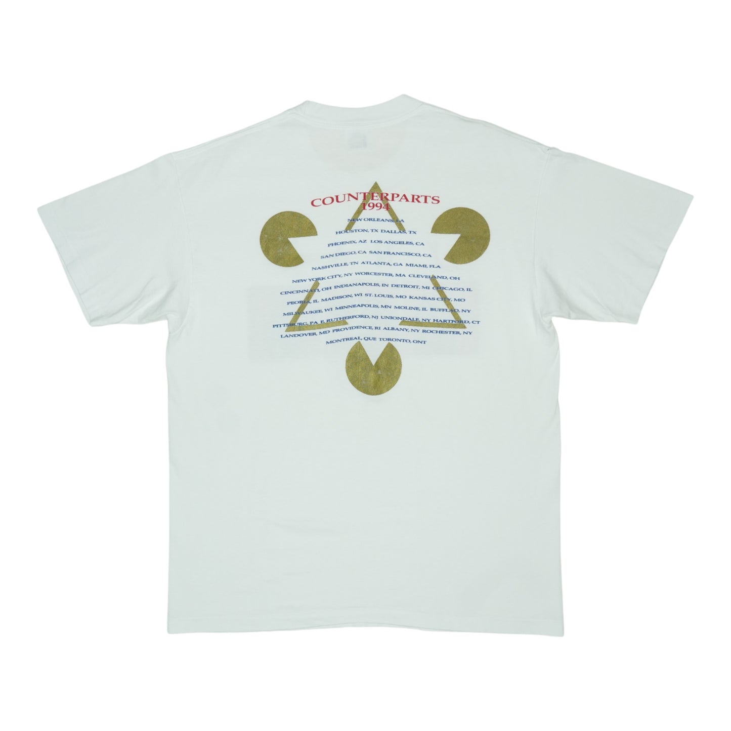 1994 Rush Counterparts Tour Shirt