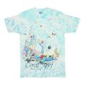 1992 Coral Reef Tie Dye Liquid Blue Shirt