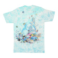 1992 Coral Reef Tie Dye Liquid Blue Shirt