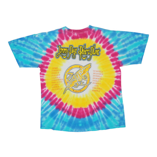 1998 Jimmy Page Robert Plant Tie Dye Tour Shirt