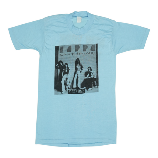 1976 Frank Zappa Zoot Allures Christmas Concert Shirt