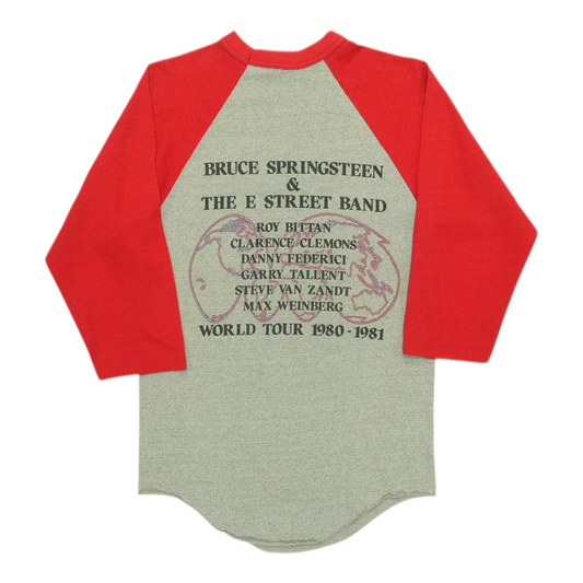 1980 Bruce Springsteen E Street Band Tour Jersey Shirt